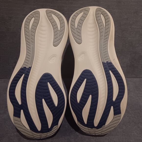 Asics Gel-Nimbus 27 ATC 1012B812-200 Womens 8.5 Birch/ Indigo Blue Running Shoes - Picture 9 of 10